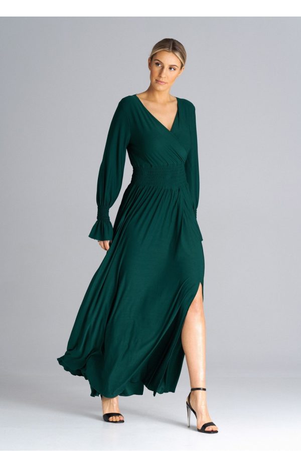 green Daydress model 180858 Figl
