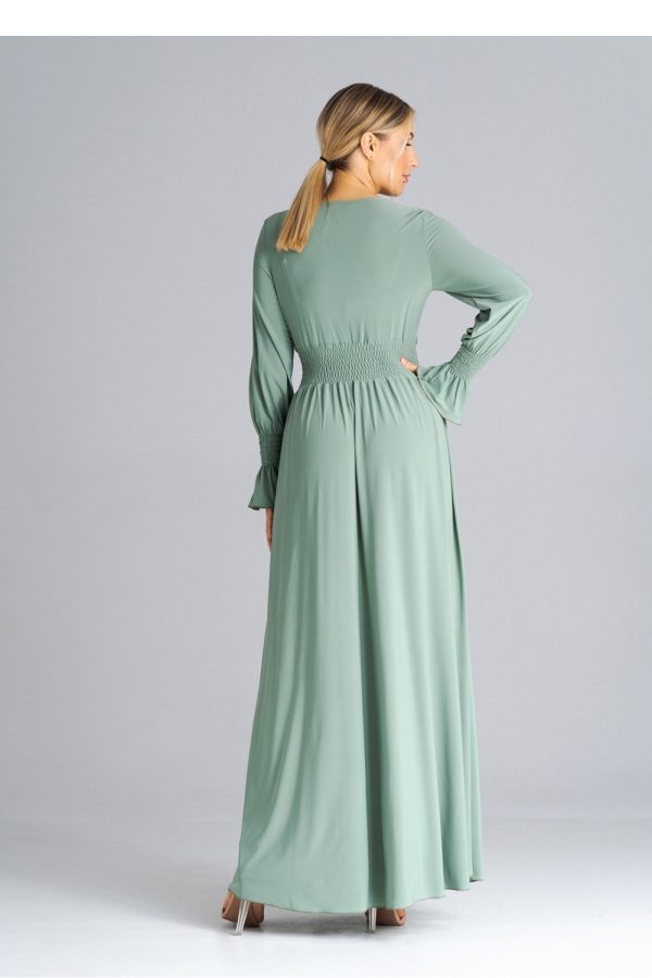 green Daydress model 180859 Figl
