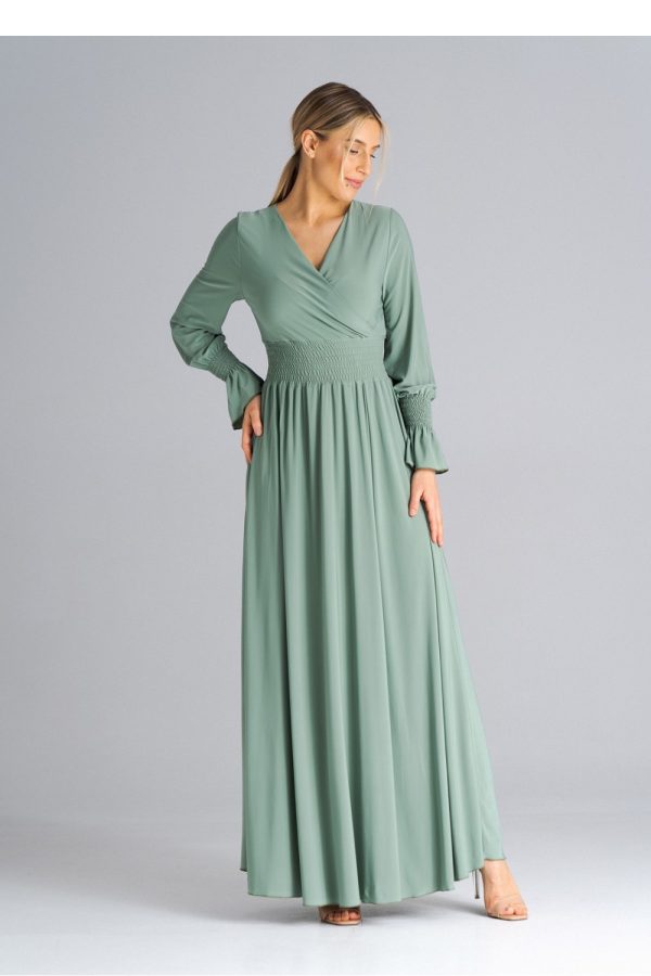 green Daydress model 180859 Figl