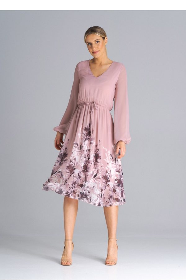 Pink Daydress in Day Dresses with Polyester