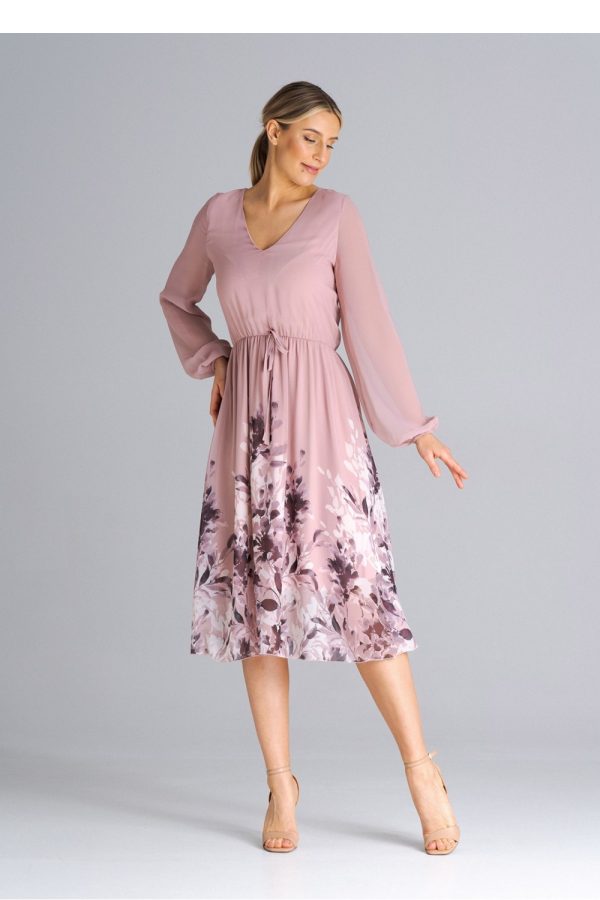 Pink Daydress in Day Dresses with Polyester
