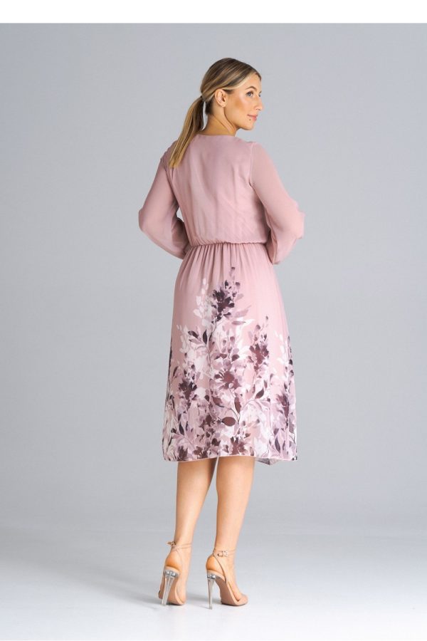 Pink Daydress in Day Dresses with Polyester