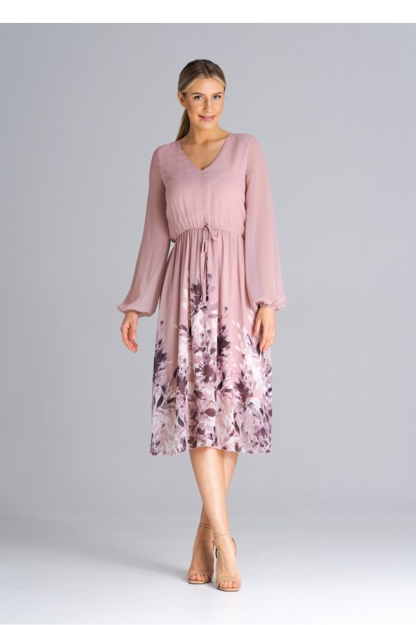 Pink Daydress in Day Dresses with Polyester