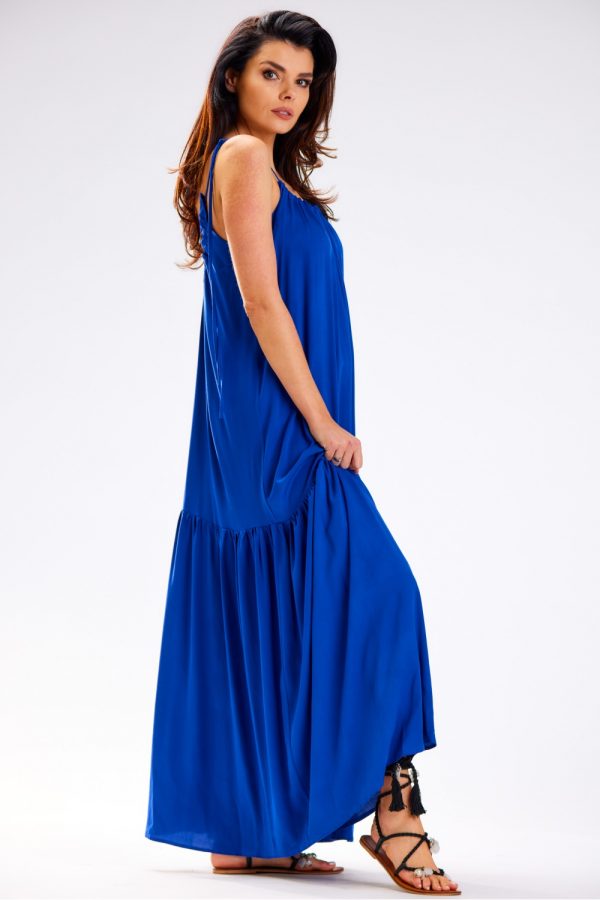 Blue Daydress in Day Dresses with Polyester and Viscose
