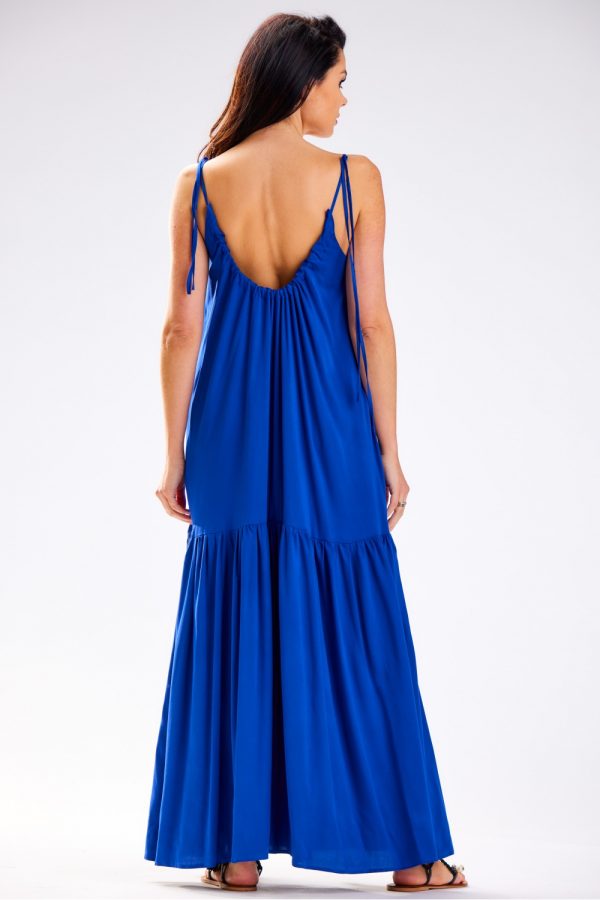 Blue Daydress in Day Dresses with Polyester and Viscose