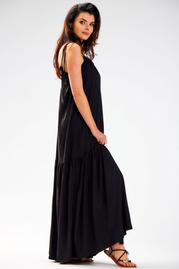 Black Daydress in Day Dresses with Polyester and Viscose
