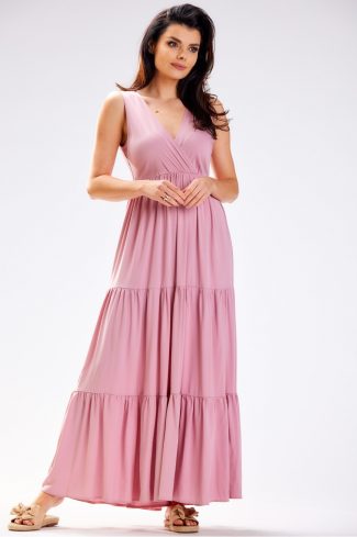 Pink Daydress in Day Dresses with Polyester and Viscose