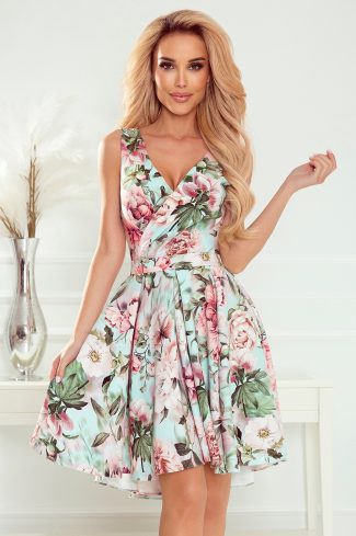 Multicolor Cocktail Dress in Formal Dresses, Cocktail Dresses with Spandex and Polyester