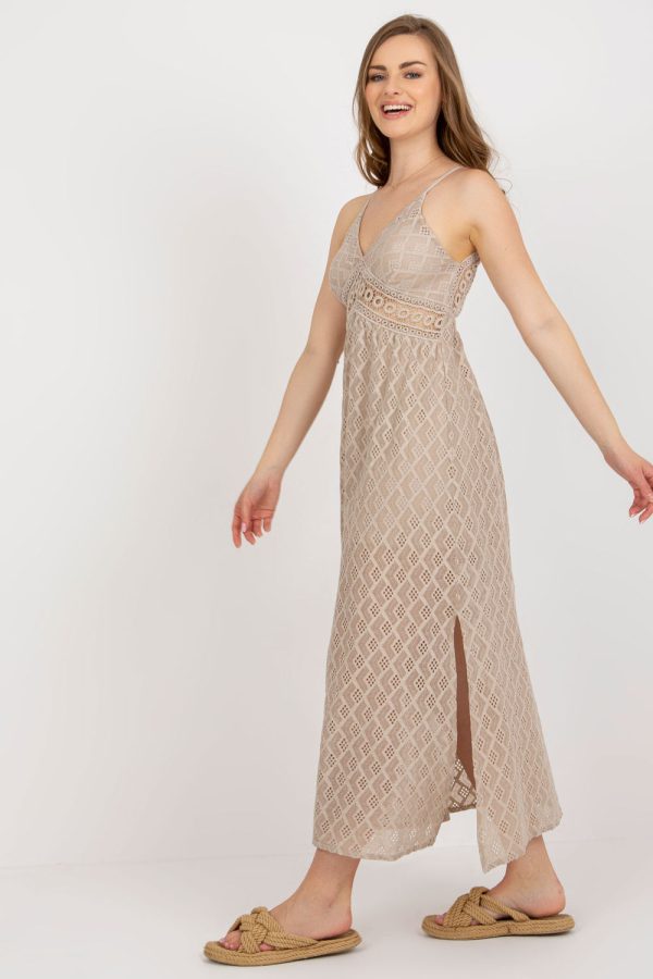 Beige Daydress in Day Dresses with
