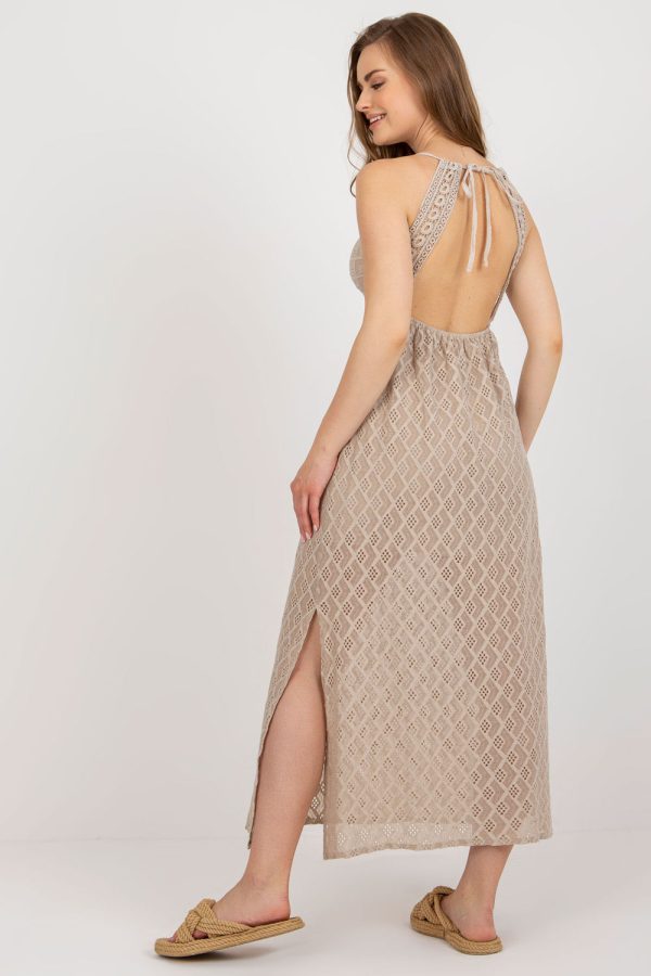Beige Daydress in Day Dresses with