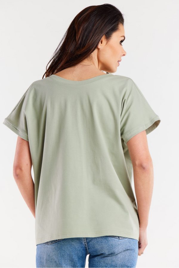 green Blouse model 181269 Infinite You