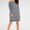 Black Daydress in Day Dresses with Cotton and Lycra