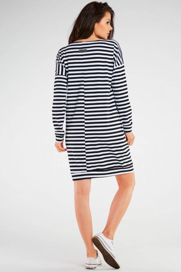 Black Daydress in Day Dresses with Cotton and Lycra