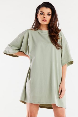 green Daydress model 181284 Infinite You
