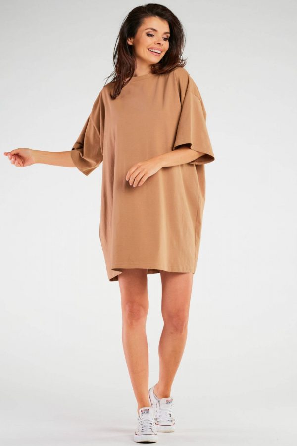beige Daydress model 181288 Infinite You