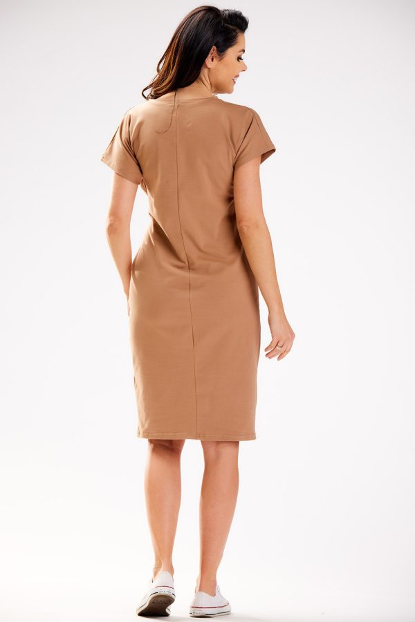 beige Daydress model 181251 Infinite You