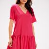 983116.jpg Pink Daydress in Day Dresses with Cotton and Lycra