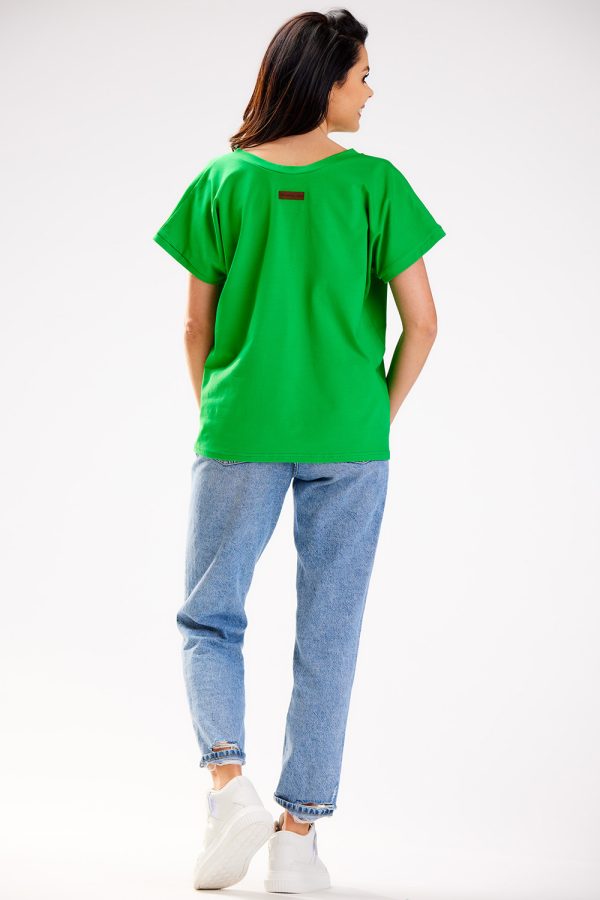 green Blouse model 181270 Infinite You