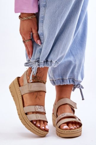 beige Buskin model 181422 Step in style