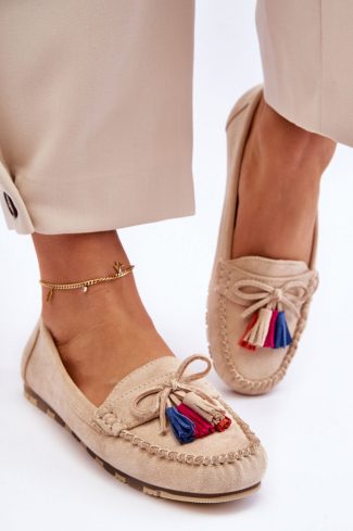 983554 beige Mocassin model 181480 Step in style