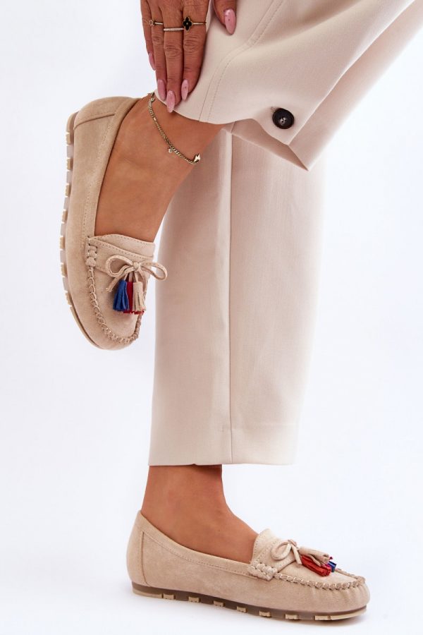 beige Mocassin model 181480 Step in style