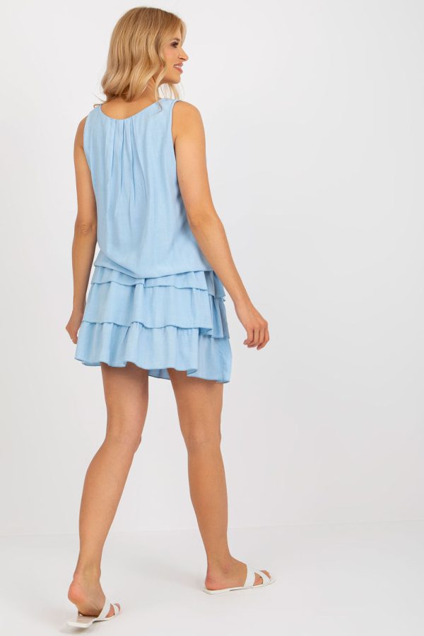 Blue Daydress..Viscose