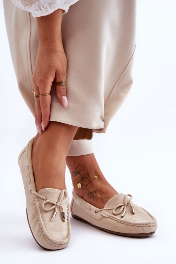 beige Mocassin model 181827 Step in style