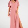 Pink Daydress in Day Dresses with Cotton and Lycra