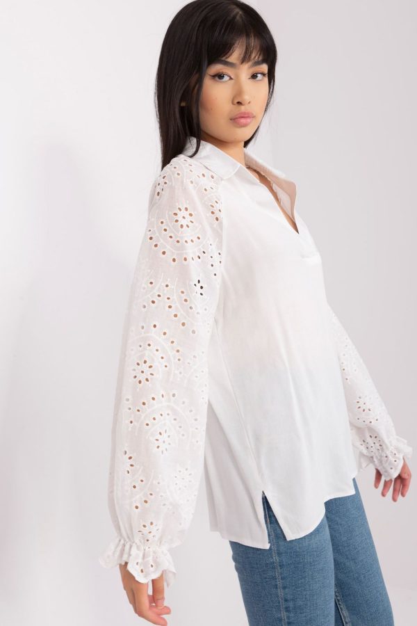 beige Blouse model 182076 Lakerta