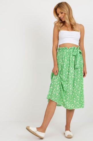 Green Skirt in Skirts with Viscose