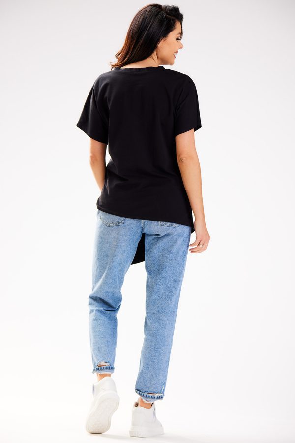 black Blouse model 182023 Infinite You
