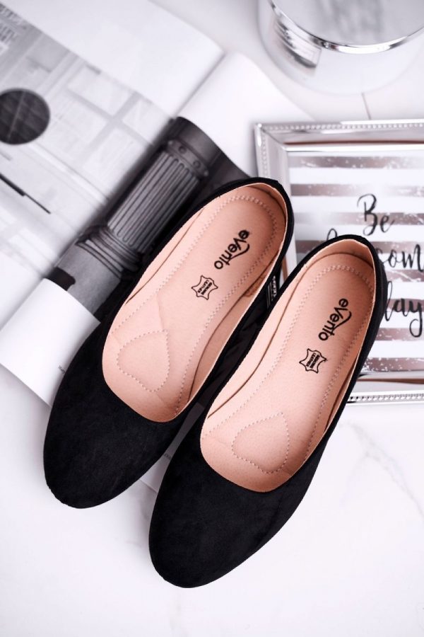 black Ballet flats model 182373 Step in style
