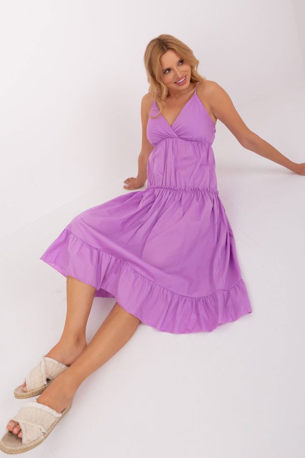 Violet Daydress in Day Dresses with Cotton and Spandex