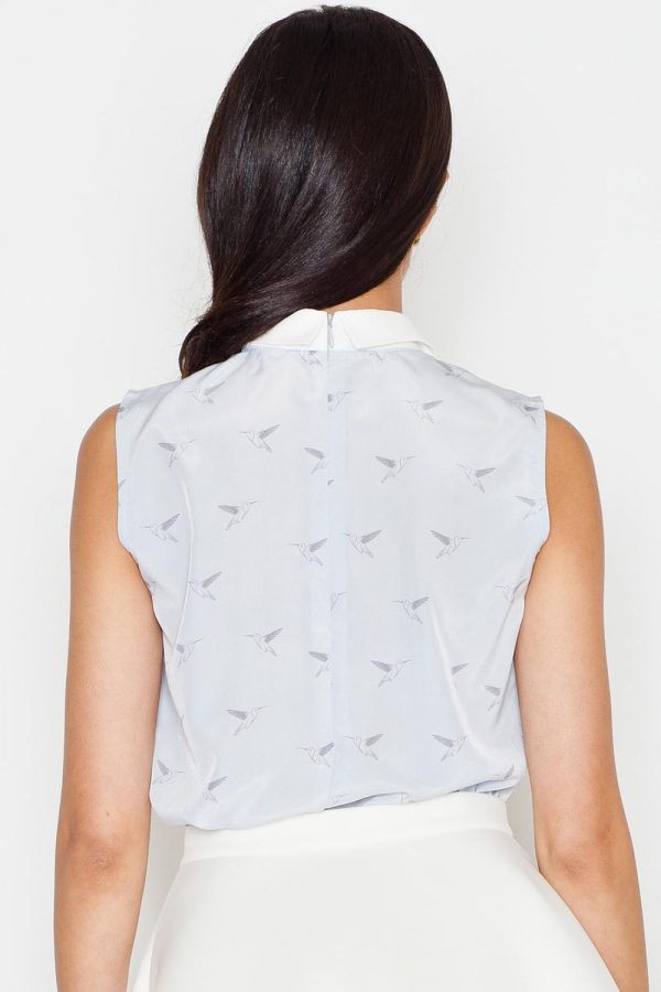 blue Blouse model 43718 Figl
