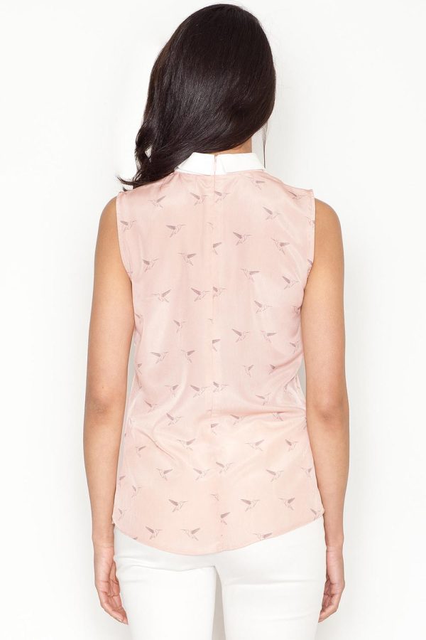 pink Blouse model 43719 Figl