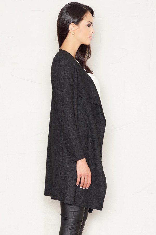 black Sweatshirt model 43727 Figl