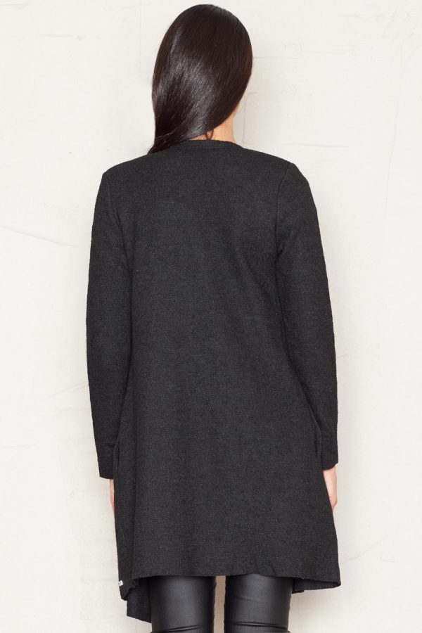 black Sweatshirt model 43727 Figl