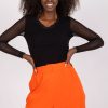 Black Blouse in Women`s Blouses, Tunics with Cotton and Spandex