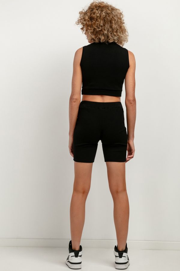 Black Shorts in Pants, Trousers, Shorts with Cotton and Spandex