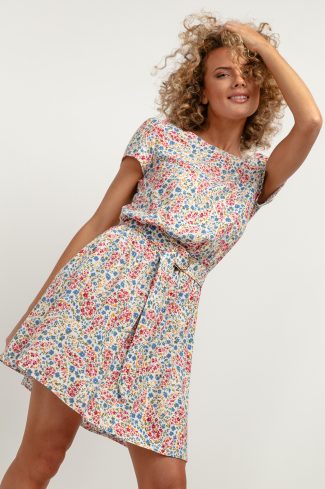 Multicolor Daydress 9 in Viscose