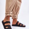 989313.jpg Black Flip-flops in Sandals & Flip-Flops For Women with Fabric, Footbed and Platform Height