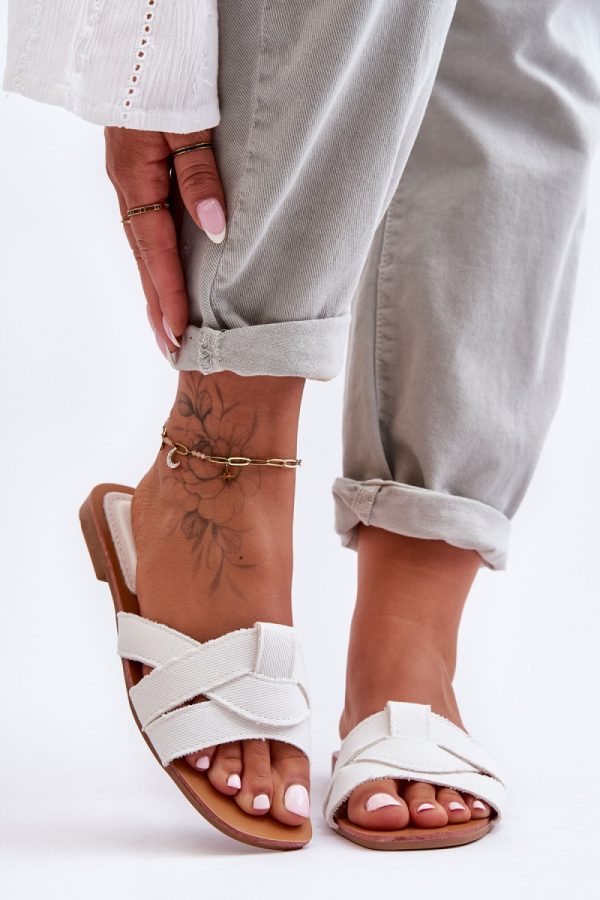 white Flip-flops model 183490 Step in style