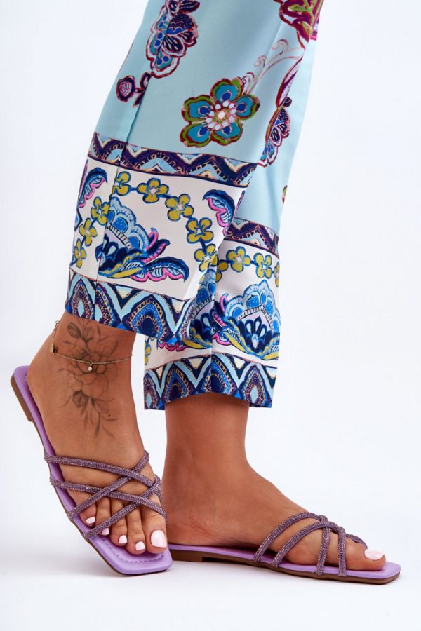 violet Flip-flops model 183619 Step in style