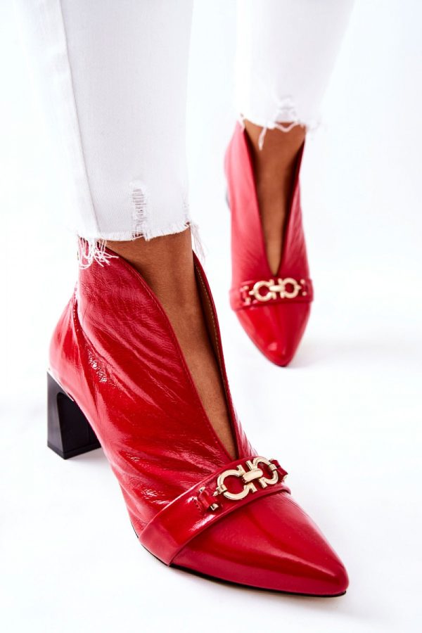 red Heel boots model 183997 Step in style