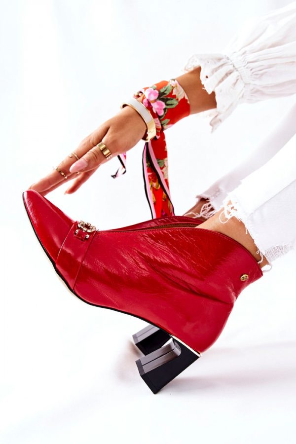 red Heel boots model 183997 Step in style