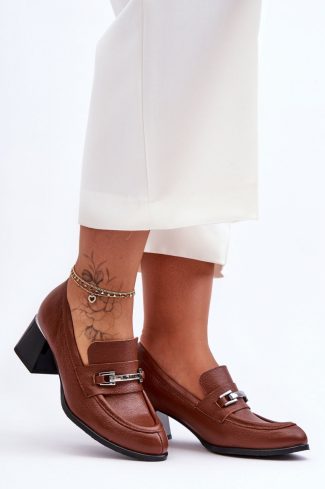 brown Heel pumps model 184006 Step in style