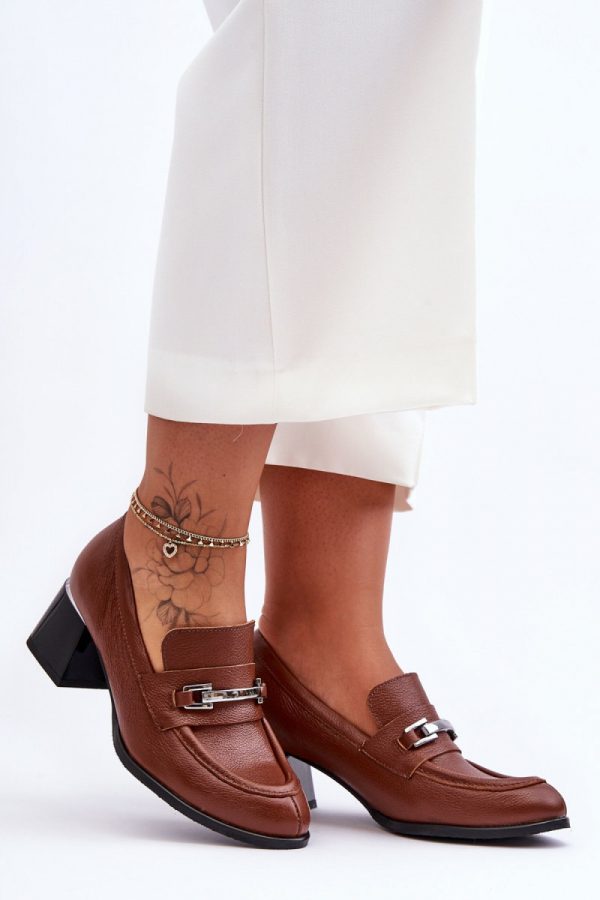 brown Heel pumps model 184006 Step in style