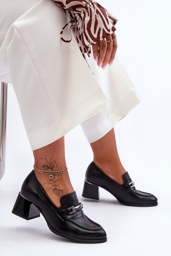 black Heel pumps model 184007 Step in style