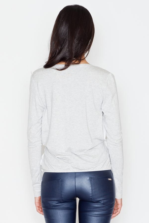 grey Blouse model 43827 Figl