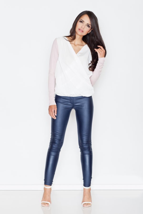 pink Blouse model 43828 Figl